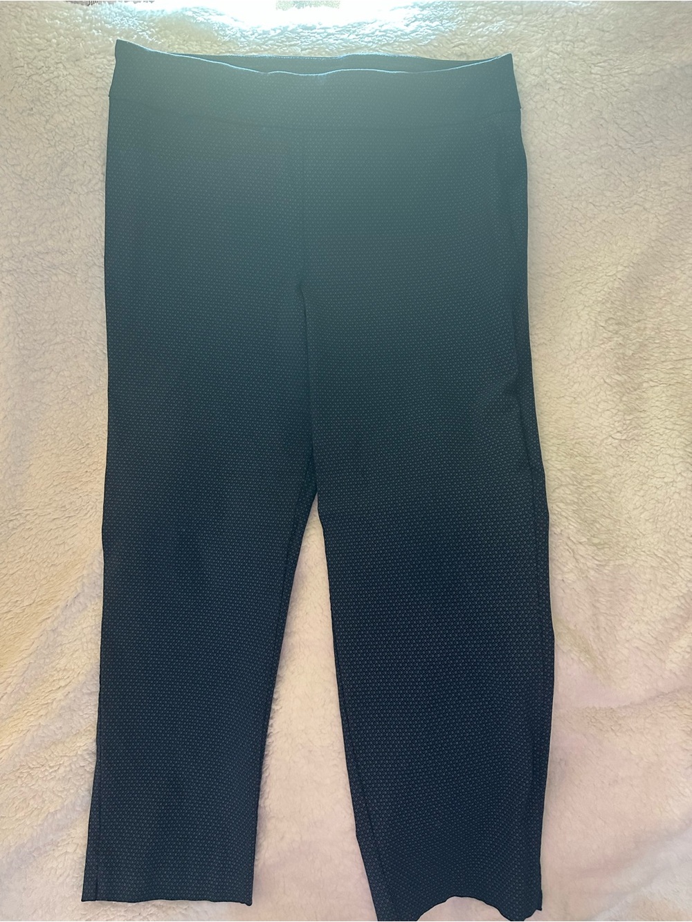 #70 Counterparts Dark Navy Cropped Ponte Ankle Pants